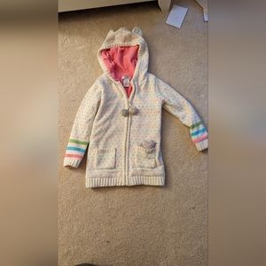 Zip up mouse in pocket sweater jacket